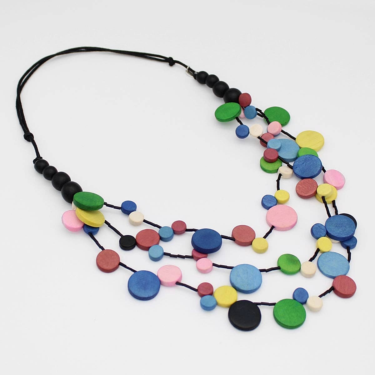 Sylca Designs - Vendita all'ingrosso Collane di perline/perle - Collana Millie multifilo colorata2