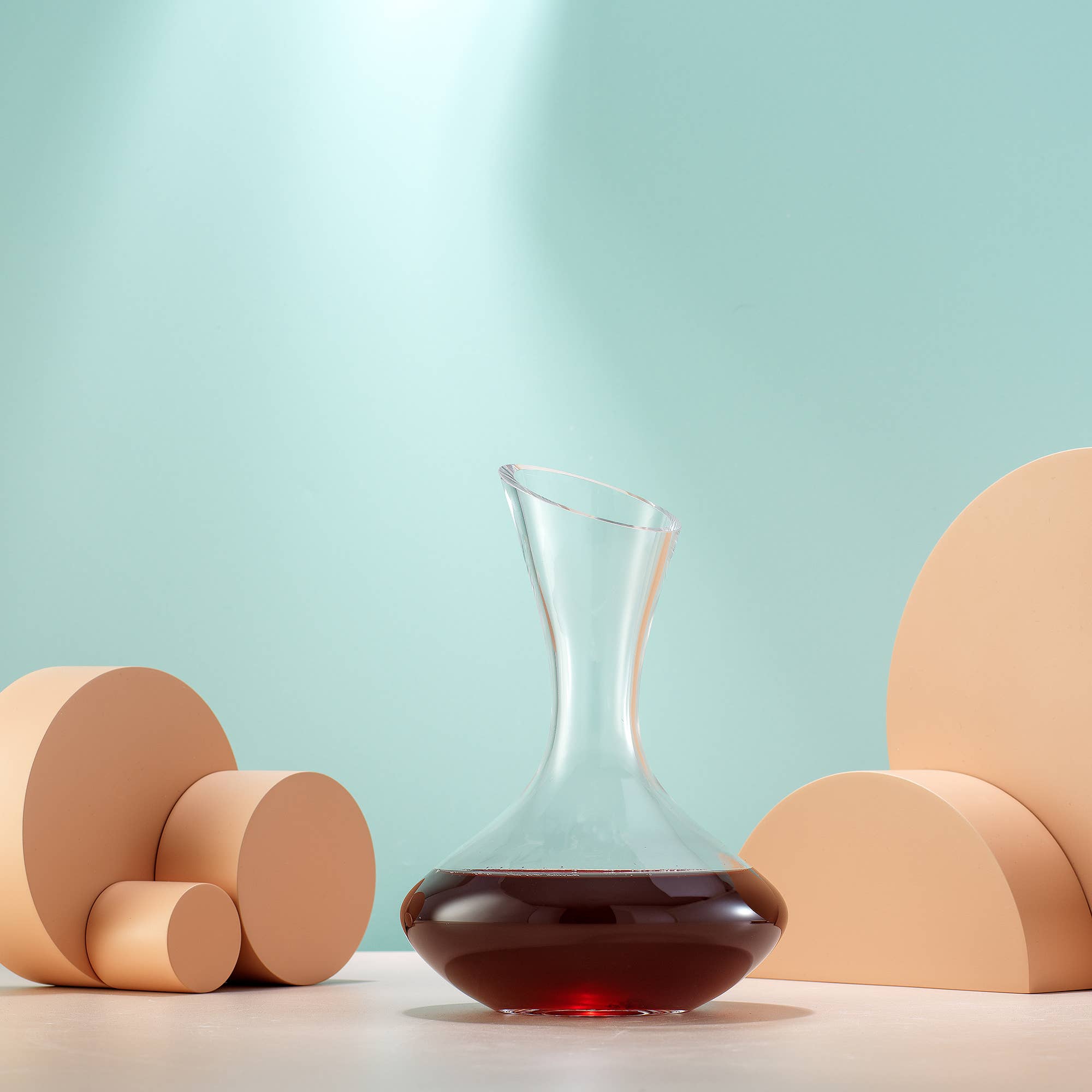 JoyJolt - Wholesale Decanter - Lancia Crystal Wine Decanter, 40 Oz4