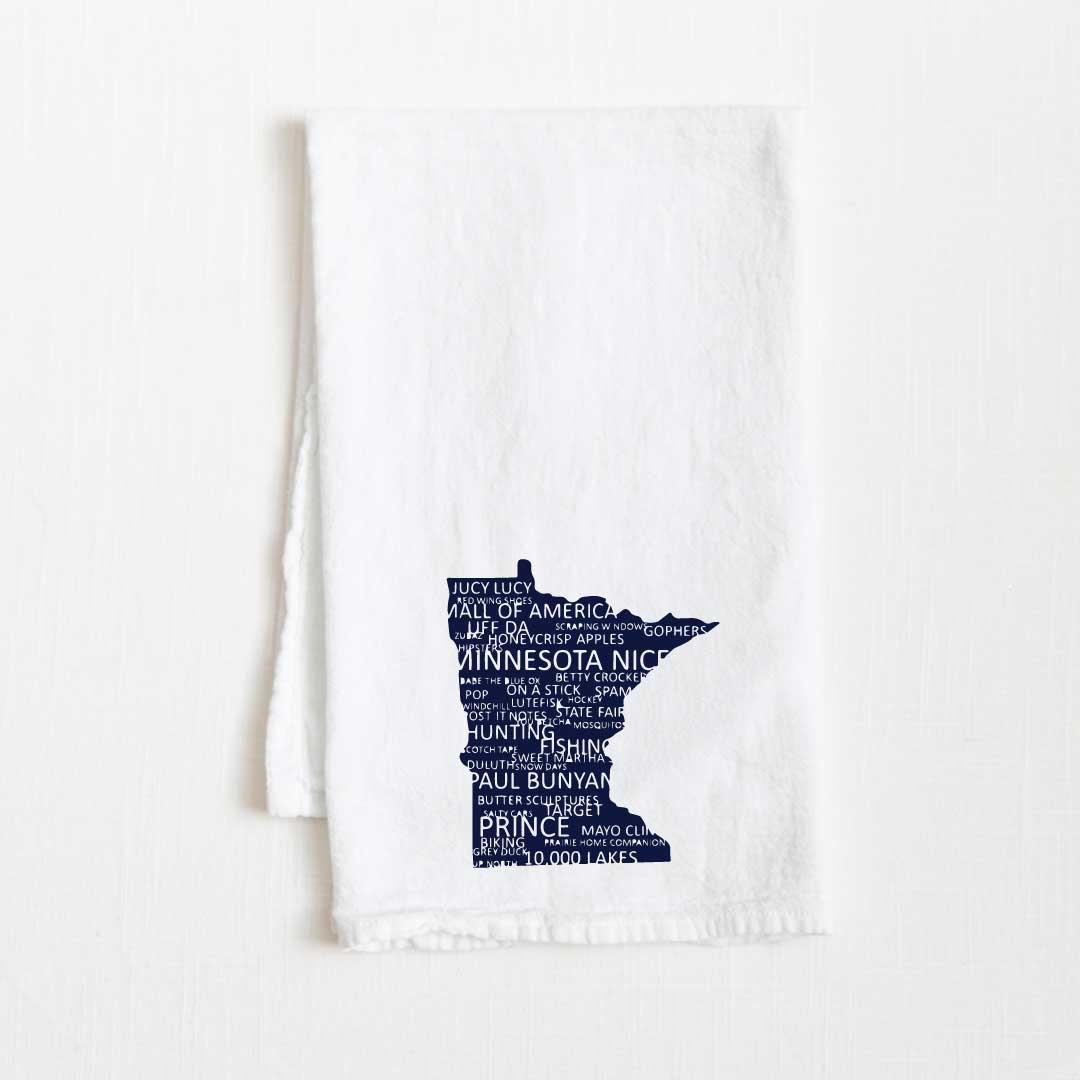Minnesota Awesome - Venta al por mayor Paños de cocina - Toalla tipo saco de harina Minnesota Everything0