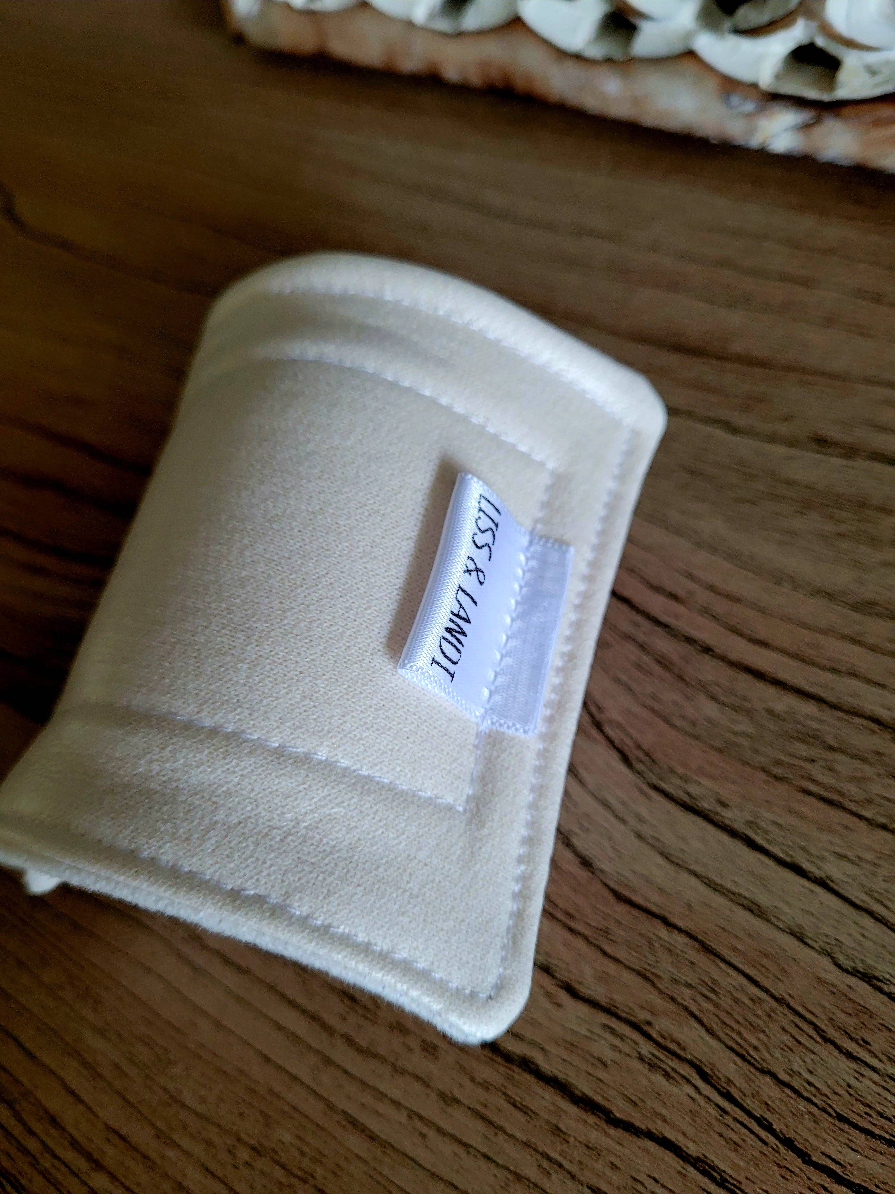 LISS & LANDI - Vente Disque de coton - Pack pour huile de ricin biologique, poignet4