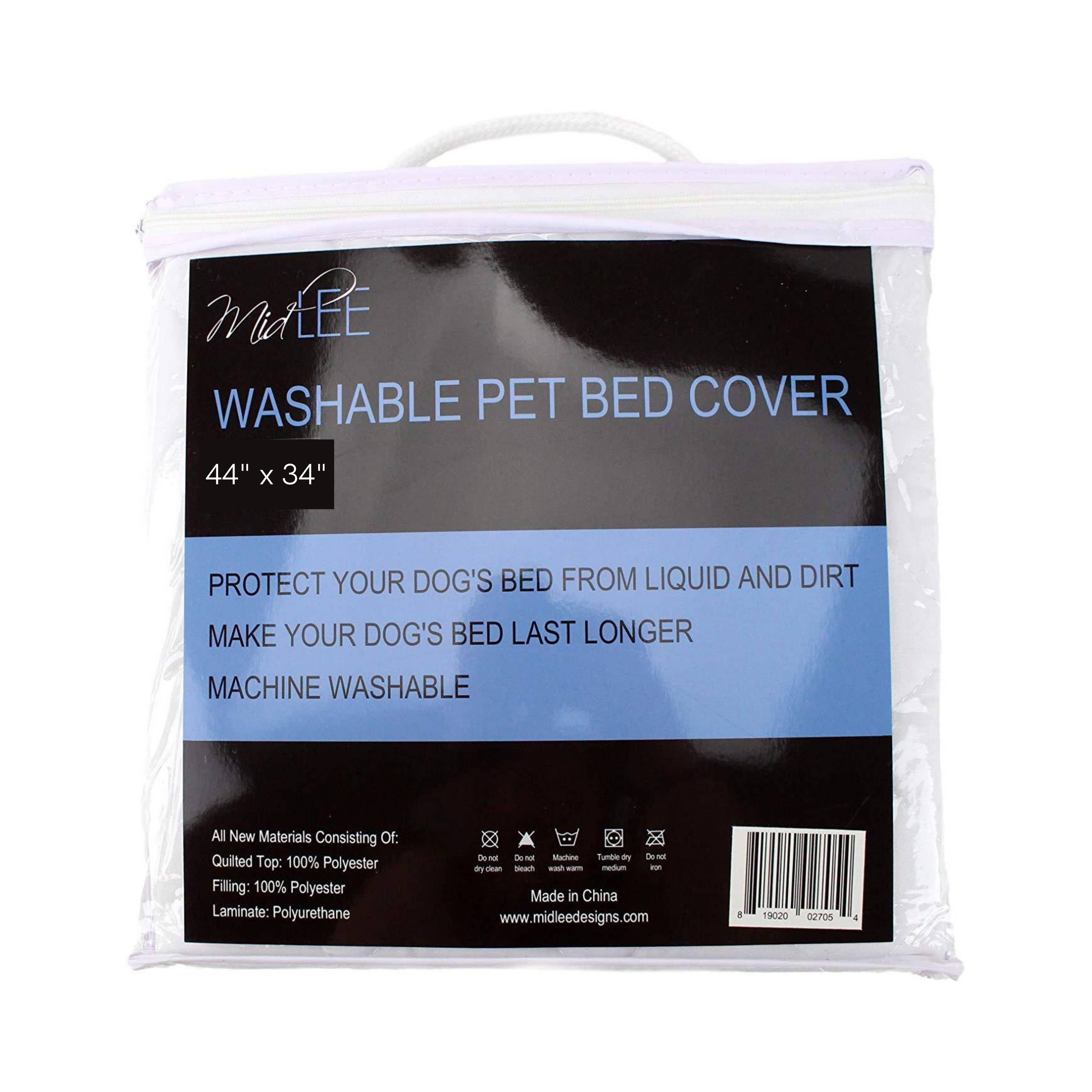 Midlee Designs - Vente Panier – chien - Midlee Housse de lit imperméable matelassée pour chien — Protège-matelas3