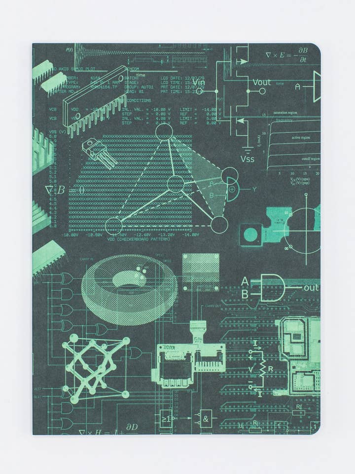 Ingénierie Électronique Couverture Souple - Pointillé (Lot de 6) pour la vente par Cognitive Surplus