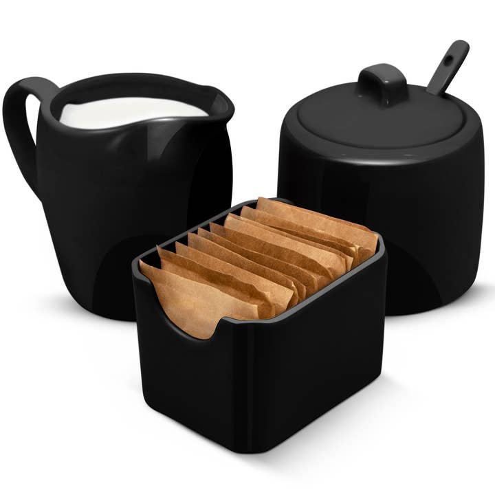 Kook - Wholesale Creamer - Kook Ceramic Sugar and Creamer Set