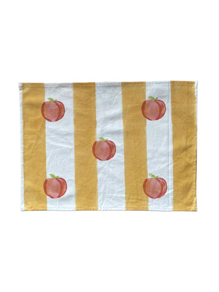 Positano Peach Placemat Set for wholesale by The Fairnest
