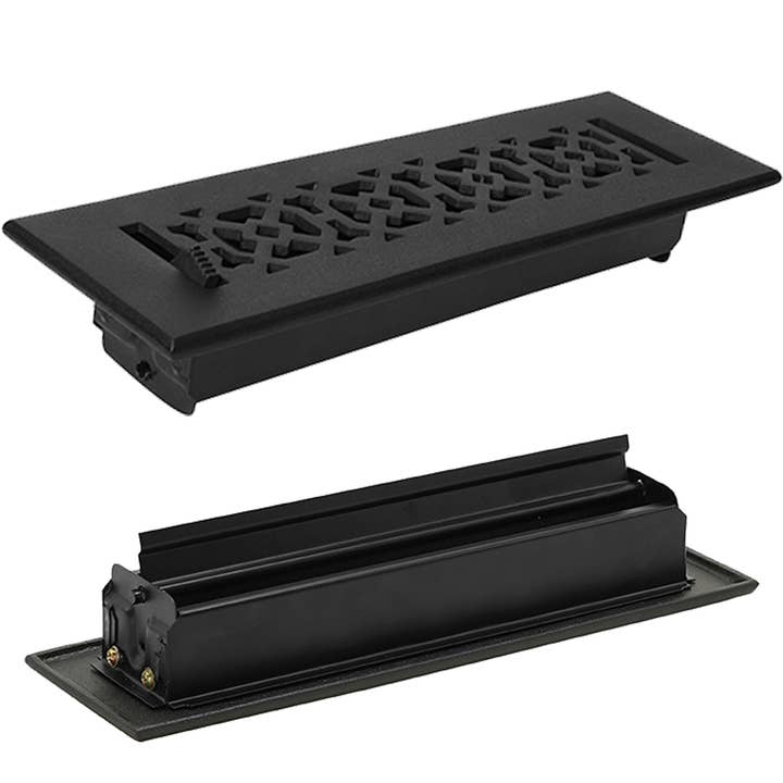 2"x10" AIR SUPPLY Vent with Detachable Steel Louver for wholesale by Registers and Hardware Hub Inc.