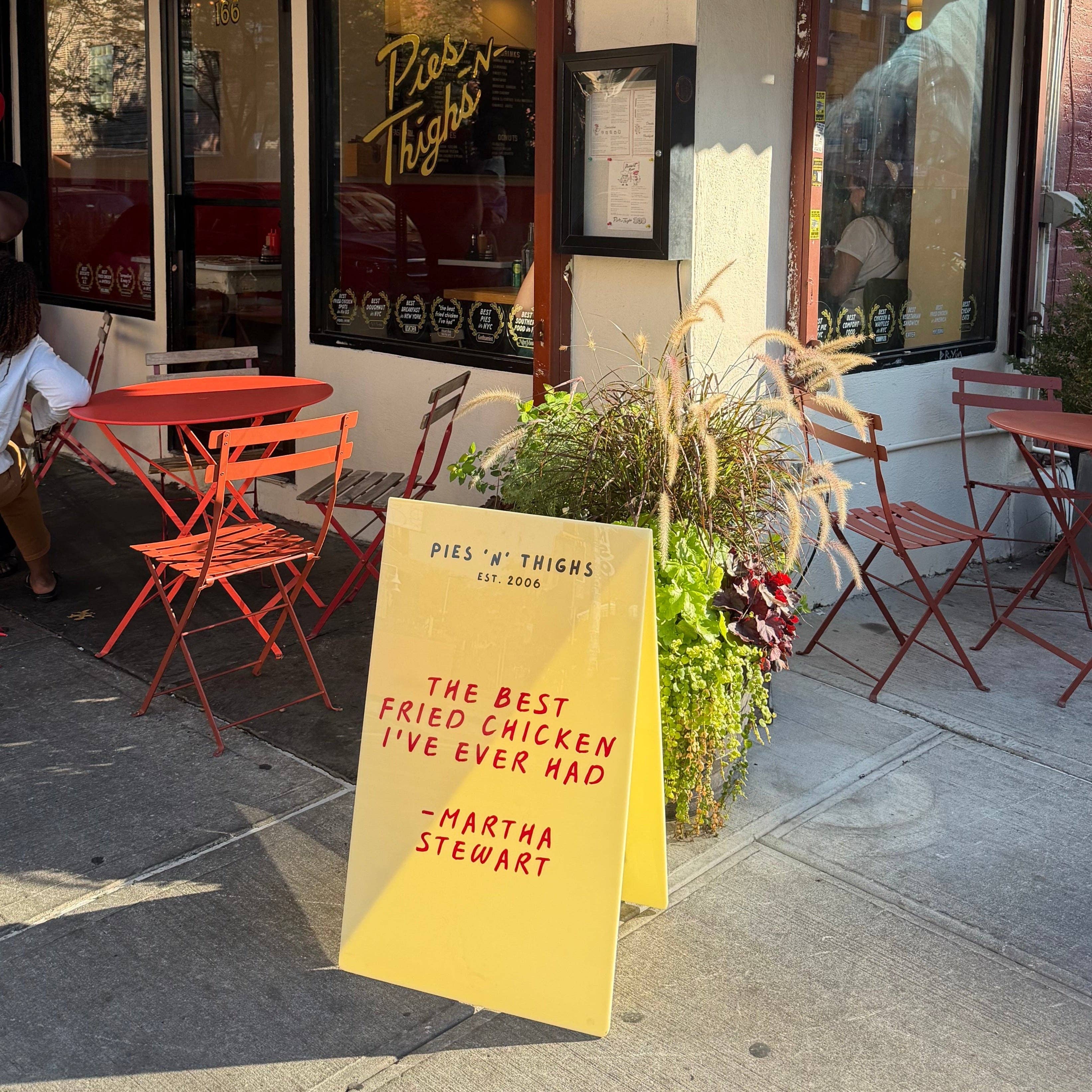 Signs and Mirrors – wholesale Sign – #010 - Opaque Acrylic A-Frame Sidewalk Sign12