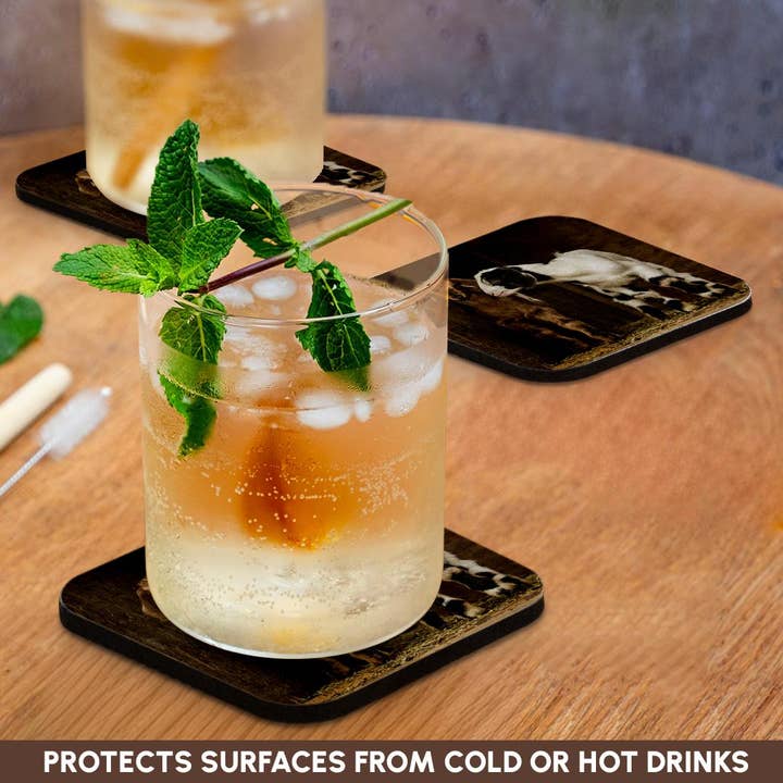 3dRose - Wholesale Coasters - 3dRose, Two Twelve day old mixed breed goat kids., Coaster9