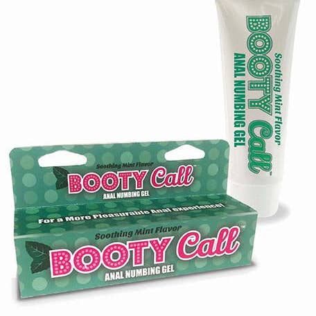 Little Genie Productions - Wholesale Delay Gel - Booty Call Anal Numbing Gel- Mint