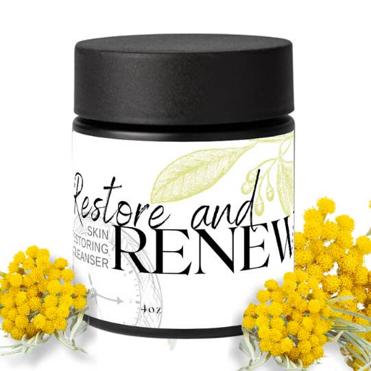 Restore and RENEW Firming & Anti-Aging Jelly Cleanser for wholesale by NAKED body essentials