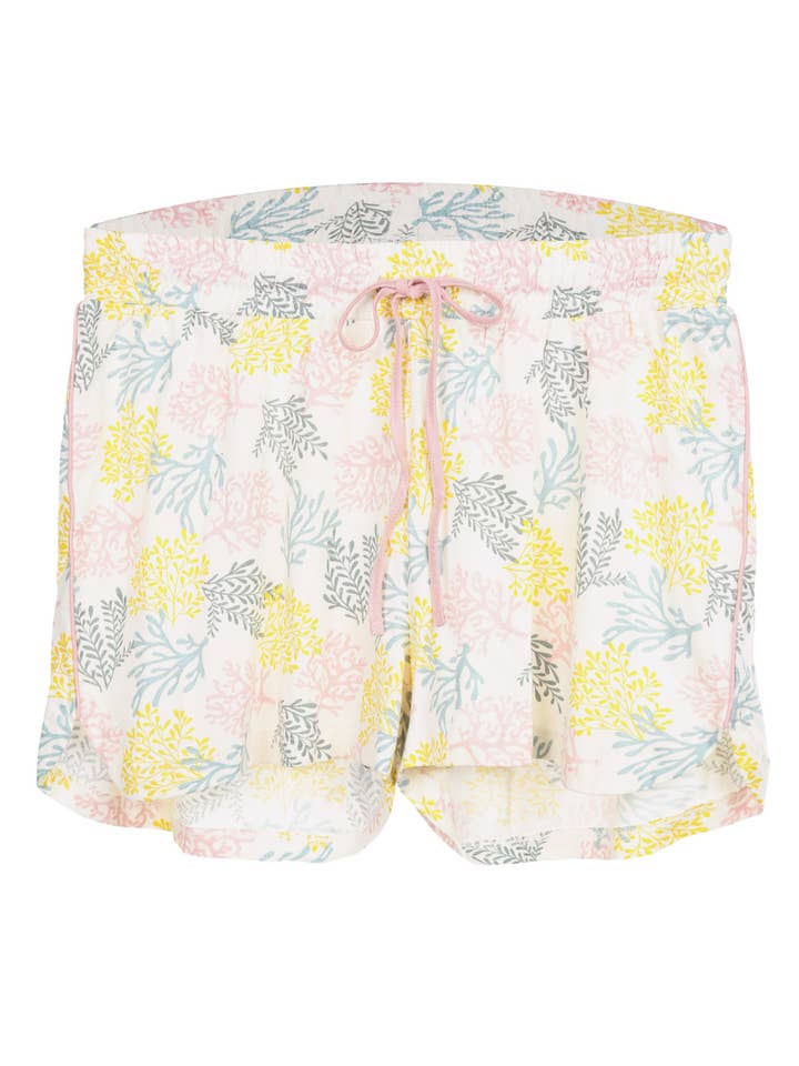 Lyserød Koralrev hak krave kort PJ sæt for engroshandel på Faire1