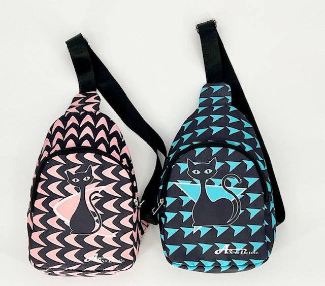 Astro Bettie - Wholesale Crossbody Bag - Women's - MCM Atomic Bettie Cat Boomerang Sling Bag3