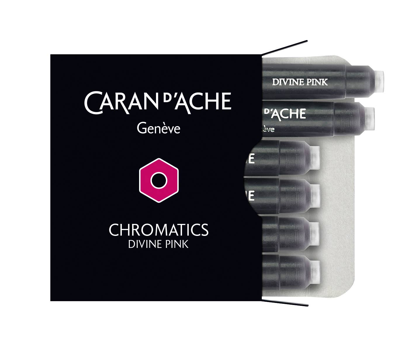 Caran d'Ache - Wholesale Writing Ink - Box of 6 Ink Cartridges CHROMATICS5