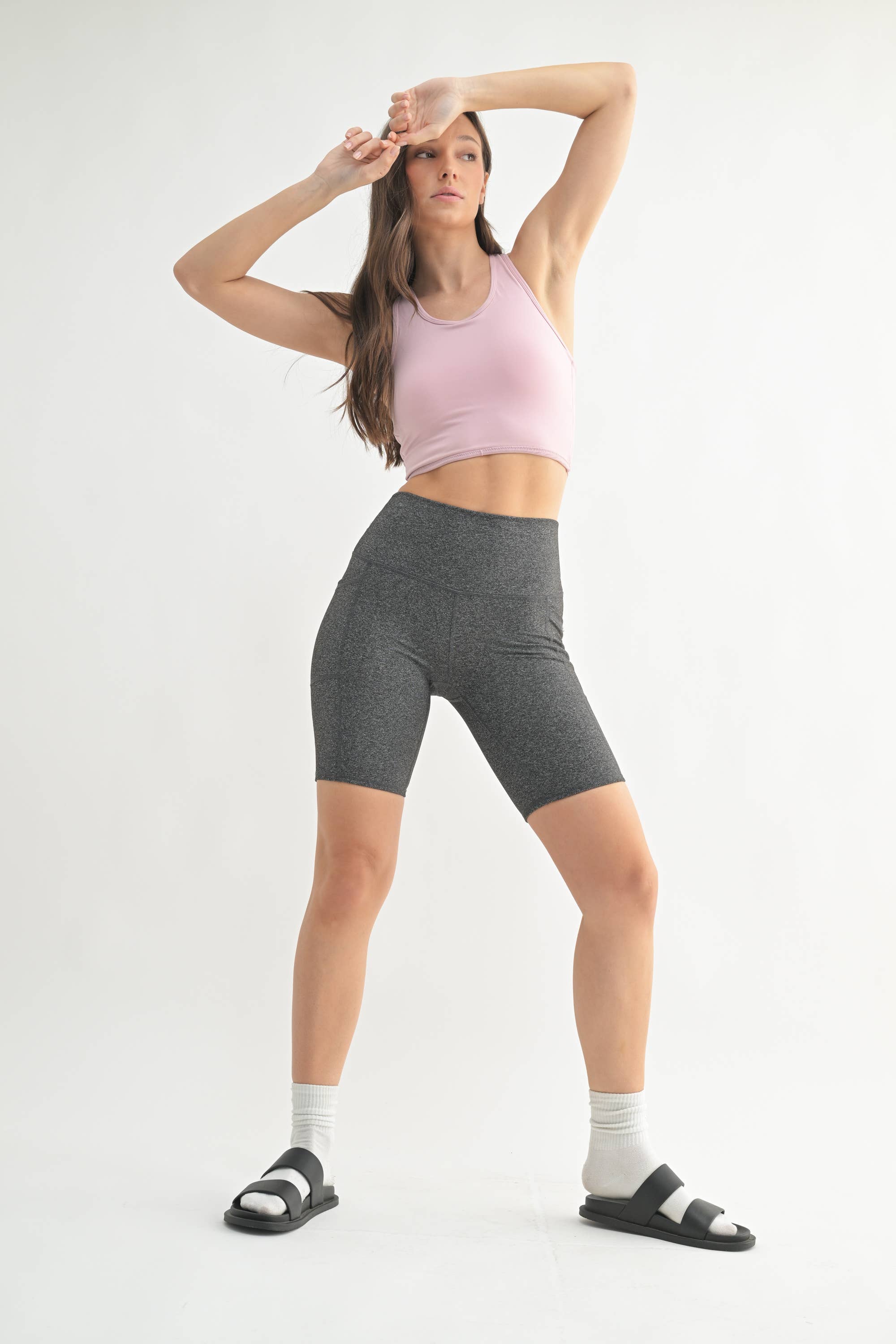 Mono B - Vendita all'ingrosso Maglia sportiva - Donna - VERDE - Canotta corta aderente Extreme Racer7