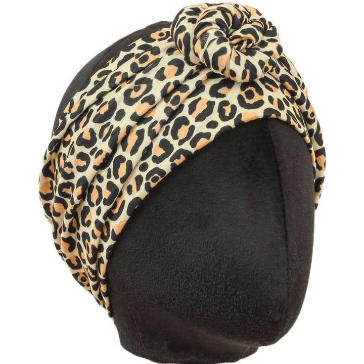 Bandolete Clássica com Estampa de Leopardo por atacado de The Sassy Olive Handmade Headbands