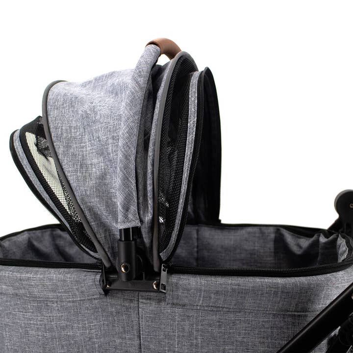 Only An Ocean Europe – wholesale Pet carrier – Cat/dog – Petique 3-in-1Tri-Fold Pet Stroller6