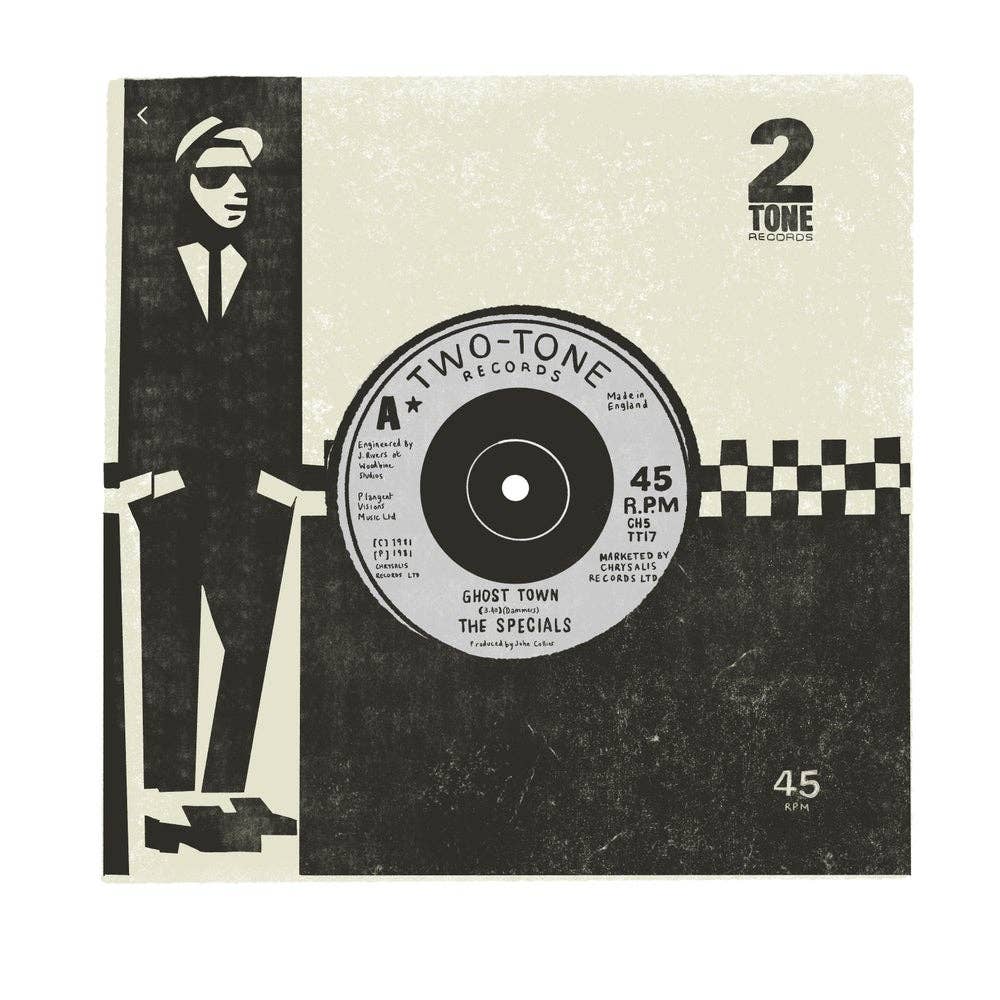 Design Smith - Vente Carte de vœux classique - Two Tone - Carte de vœux vierge1