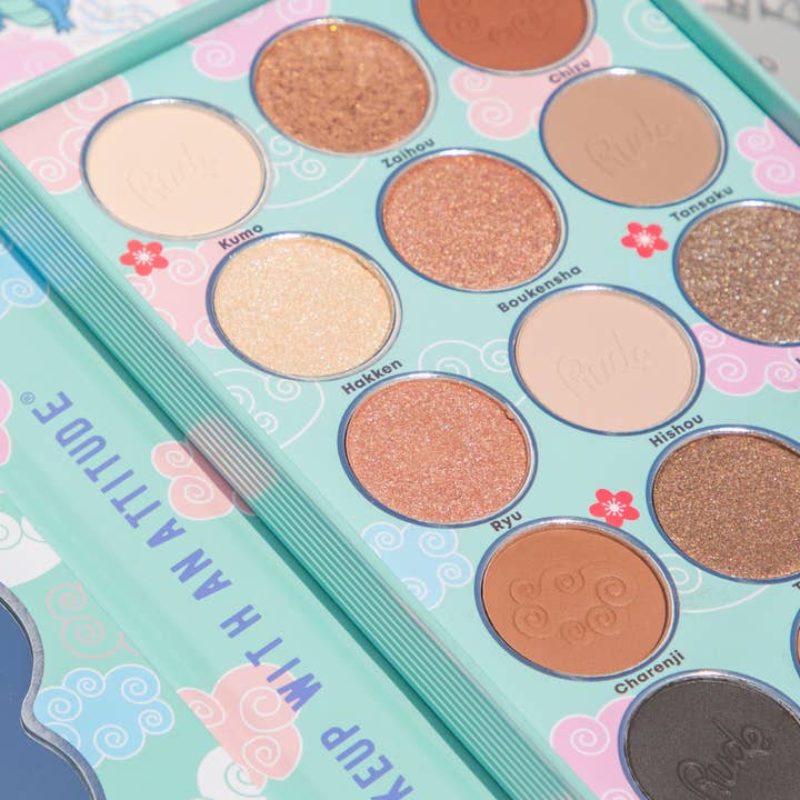 Rude Cosmetics - Wholesale Eyeshadow Palette - Chibi Manga Collection Palette - Rudeko's Adventure