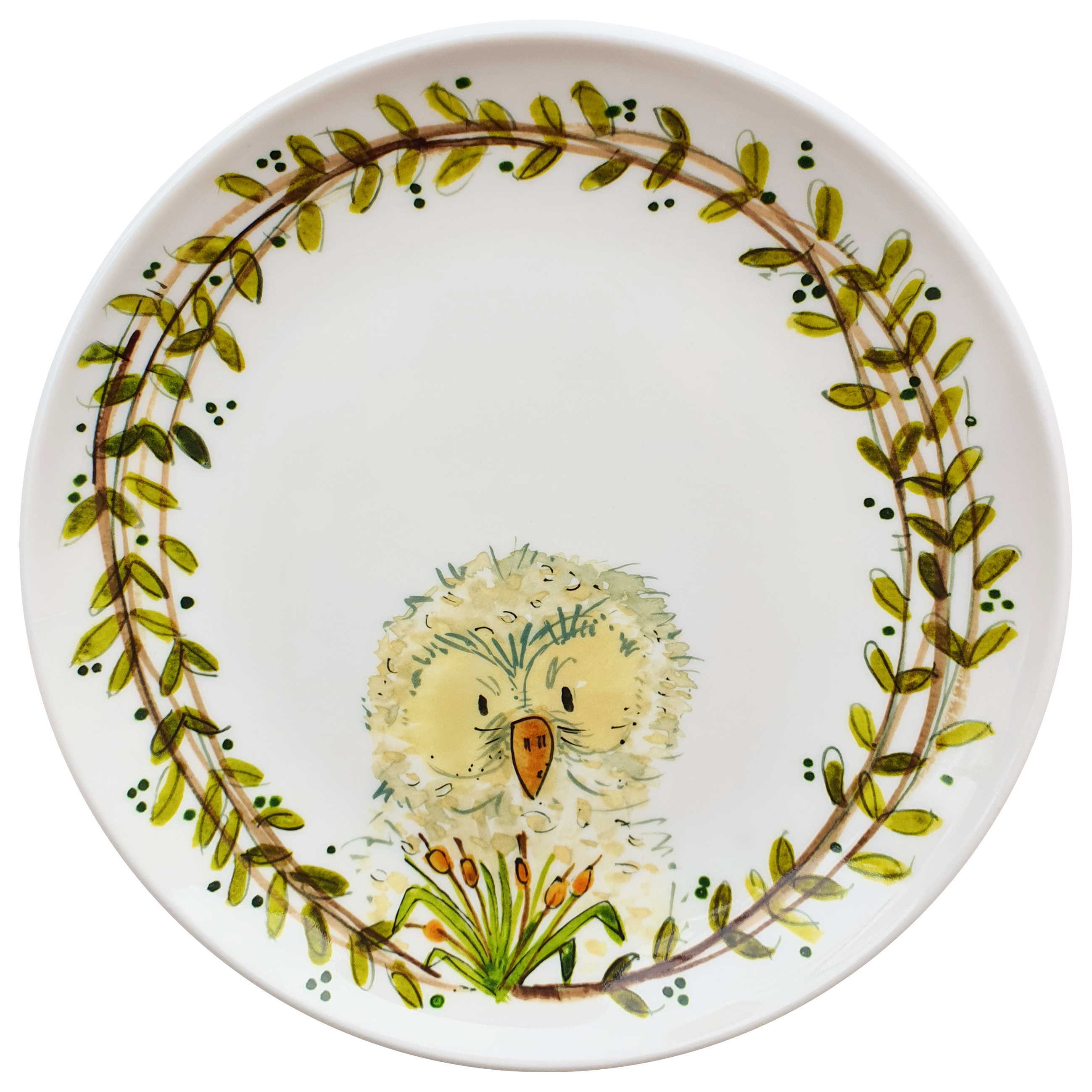 Relish - Wholesale Dinner Plate - Kids & Baby - Cute Melamine Kid's Plate - Woodland Creatures1