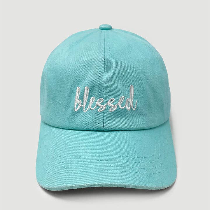 David And Young - Wholesale Baseball Cap - Women's - Blessed Embroidery Baseball Caps1