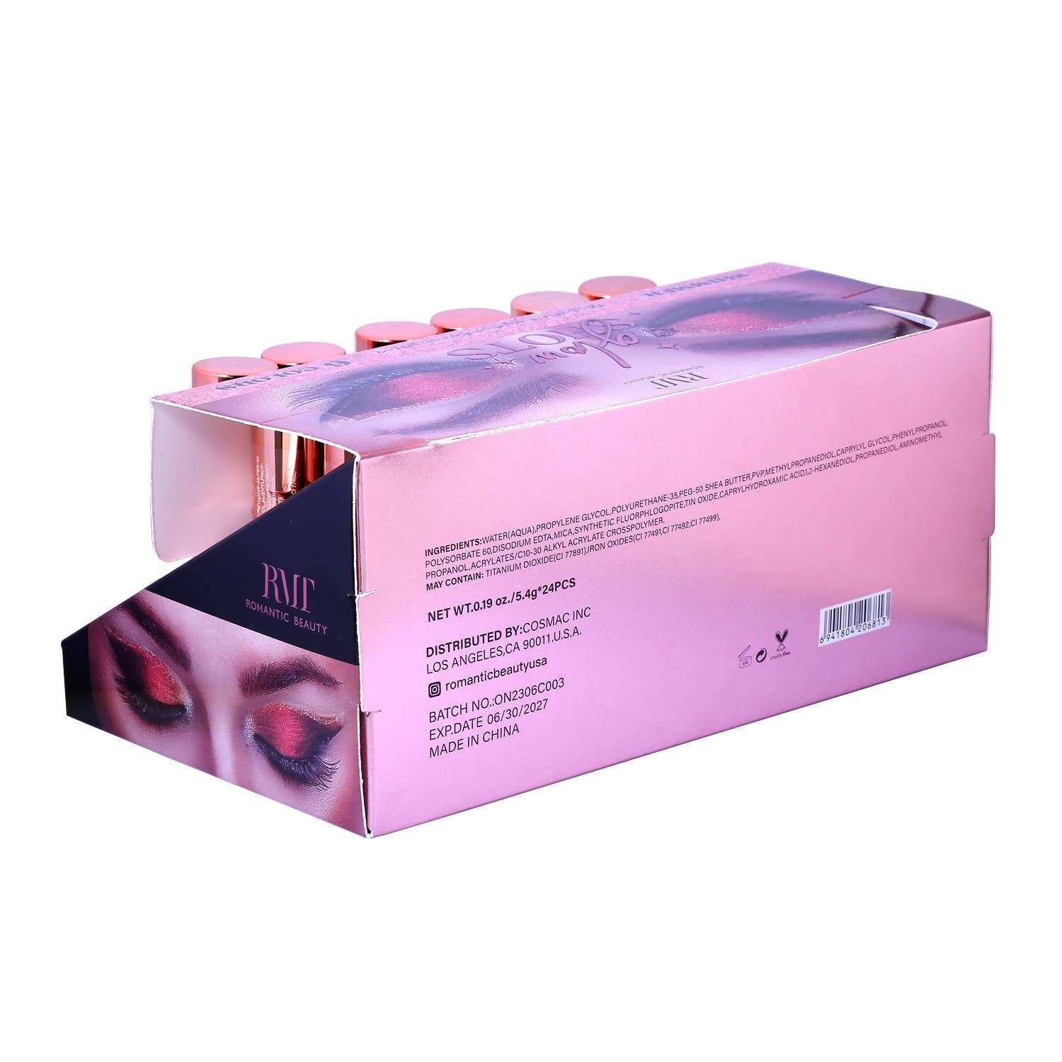 Diacly – wholesale Eyeshadow – 24 PC Glow Shots Metallic Liquid Eyeshadow8