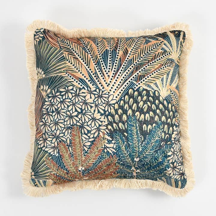 Citrine Mirage - Velvet Cushion Cover for wholesale by Bit of Meraki