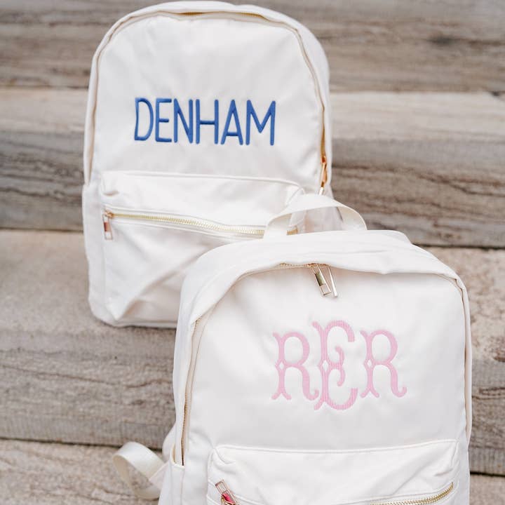 Beige Nylon Backpacks for wholesale on Faire1