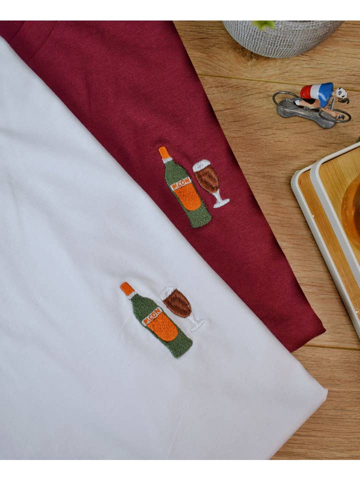 Juste un t-shirt - Wholesale T-Shirt - Unisex - Embroidered t-shirt - Picon Bière