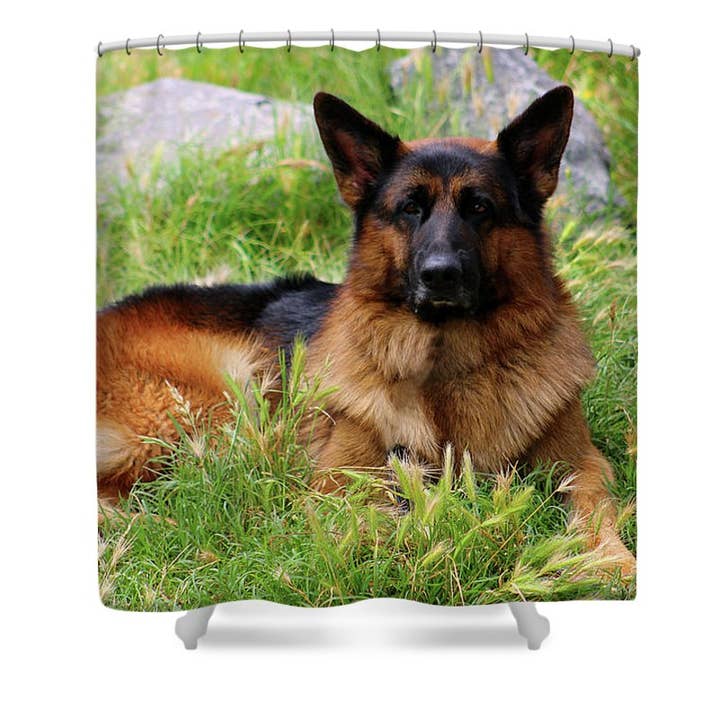 TENDA DA DOCCIA "THE GERMAN SHEPHERD DOG" per la vendita all'ingrosso da parte di sorayadapuzzostore