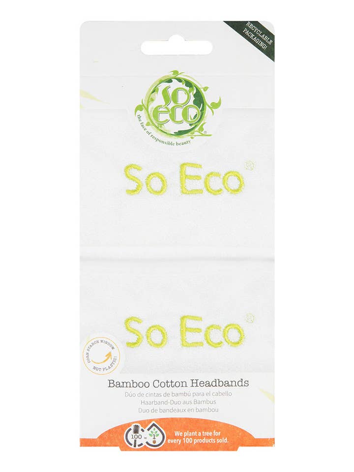So Eco Bamboe & Katoenen Hoofdband Duo voor wholesale door Soinvogue