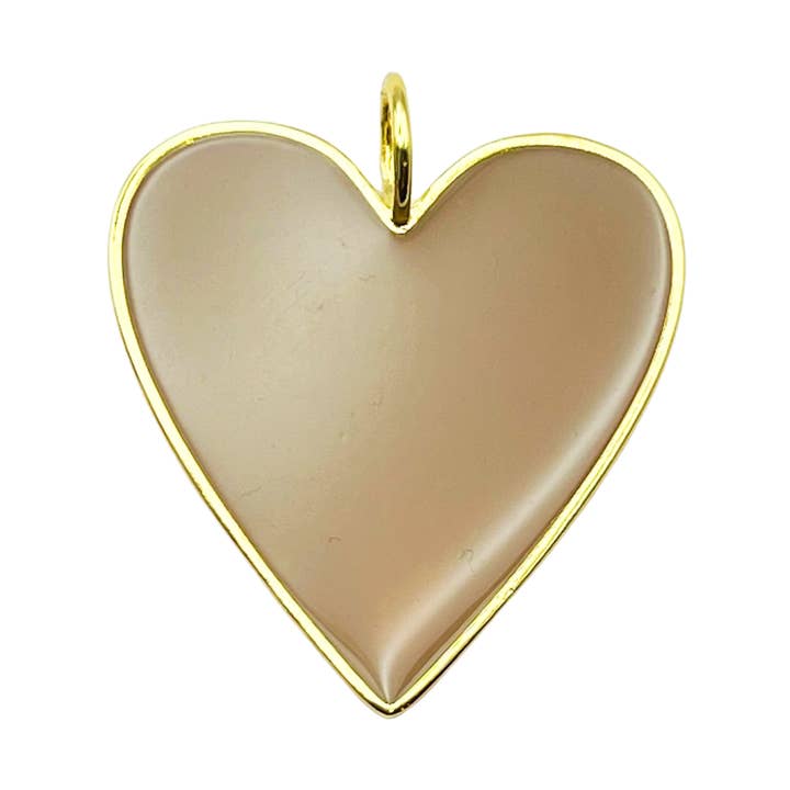 Grand pendentif cœur pour la vente par Holst and Lee