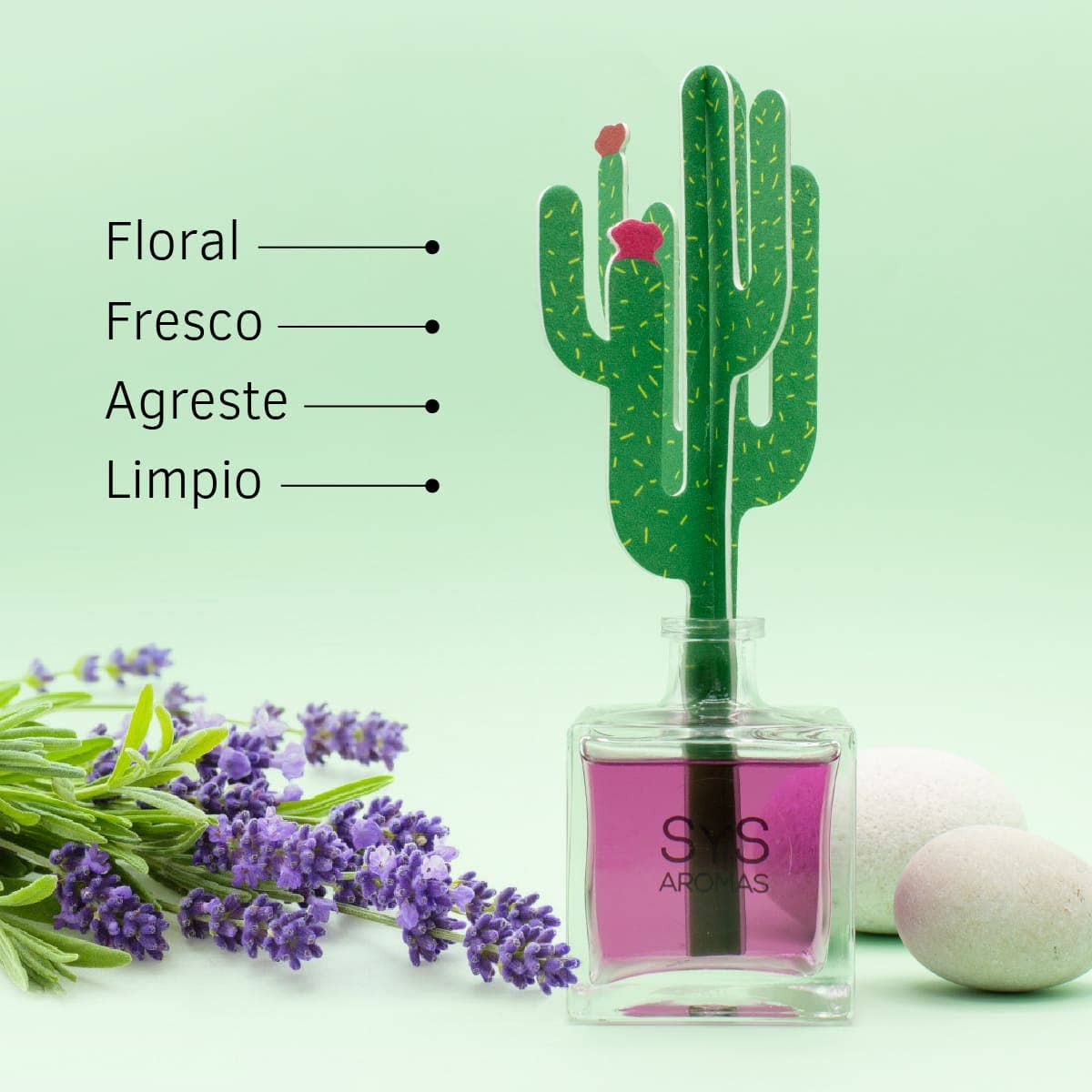 Laboratorio SYS - Wholesale Reed Diffuser - Ambient. Cactus SyS 90ml Lavender Diffuser2