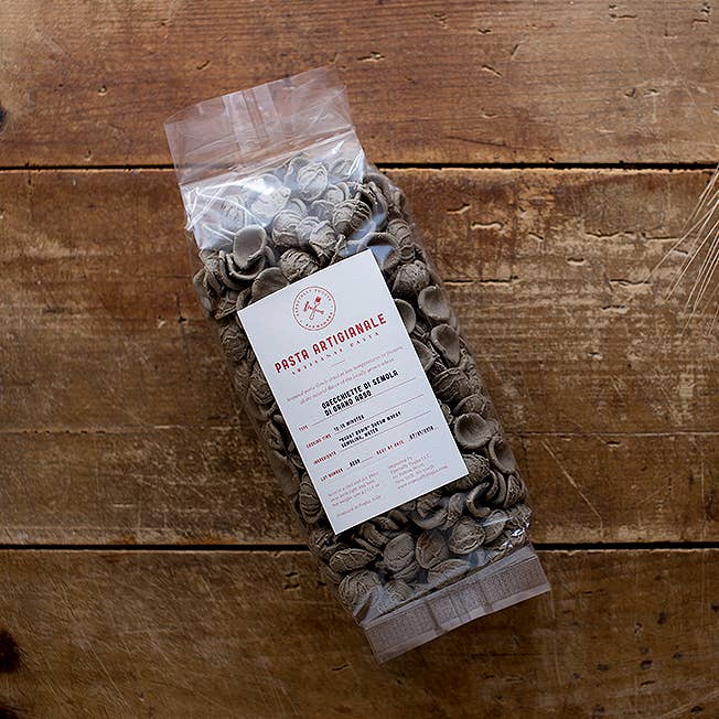 Burnt Durum Wheat Semolina Orecchiette Pasta for wholesale by Especially Puglia