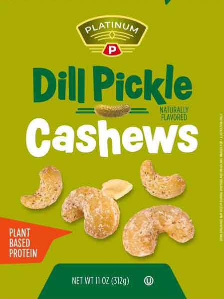 CASHEWS DILL PICKLE - PLATINUM for wholesale by Hudson Meat Company