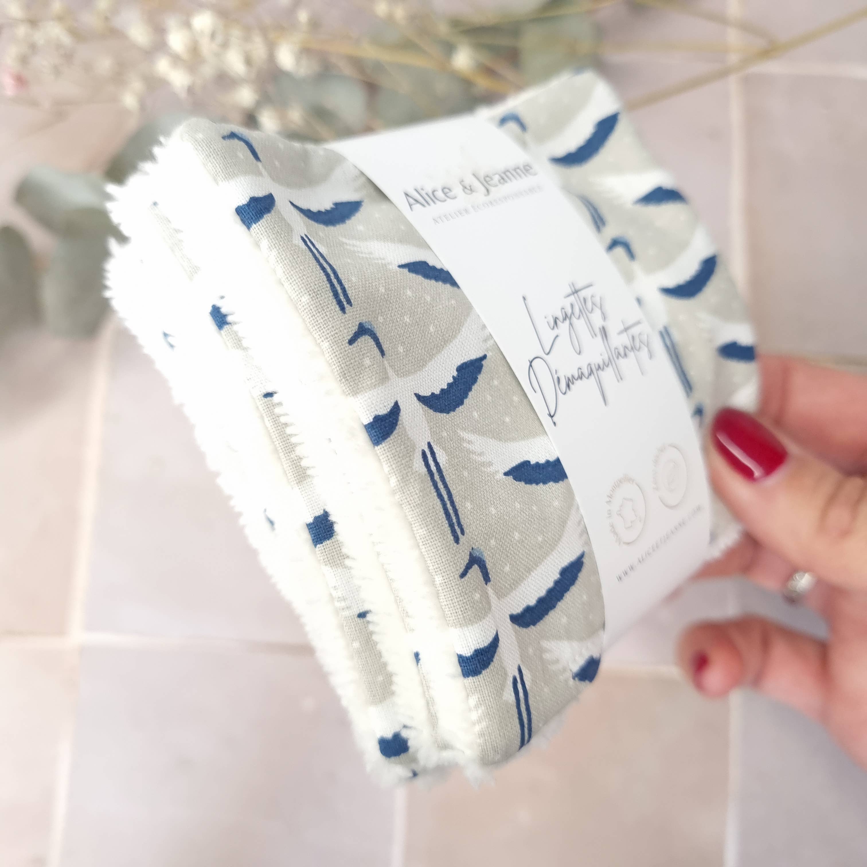 Alice et Jeanne - Wholesale Makeup Remover - Sylvie X5 washable makeup remover wipes2