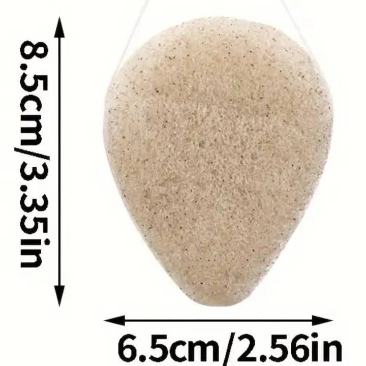 House Of Soil & Soul - Wholesale Facial Exfoliant/Scrub - Natural Crushed Walnut Seed Konjac Facial Sponge