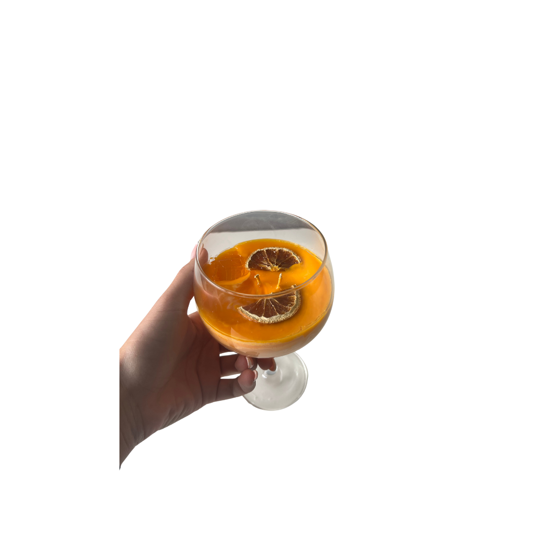Shade Candles - Venta al por mayor Velas de diseño llamativo - Vela de Aperol Spritz1