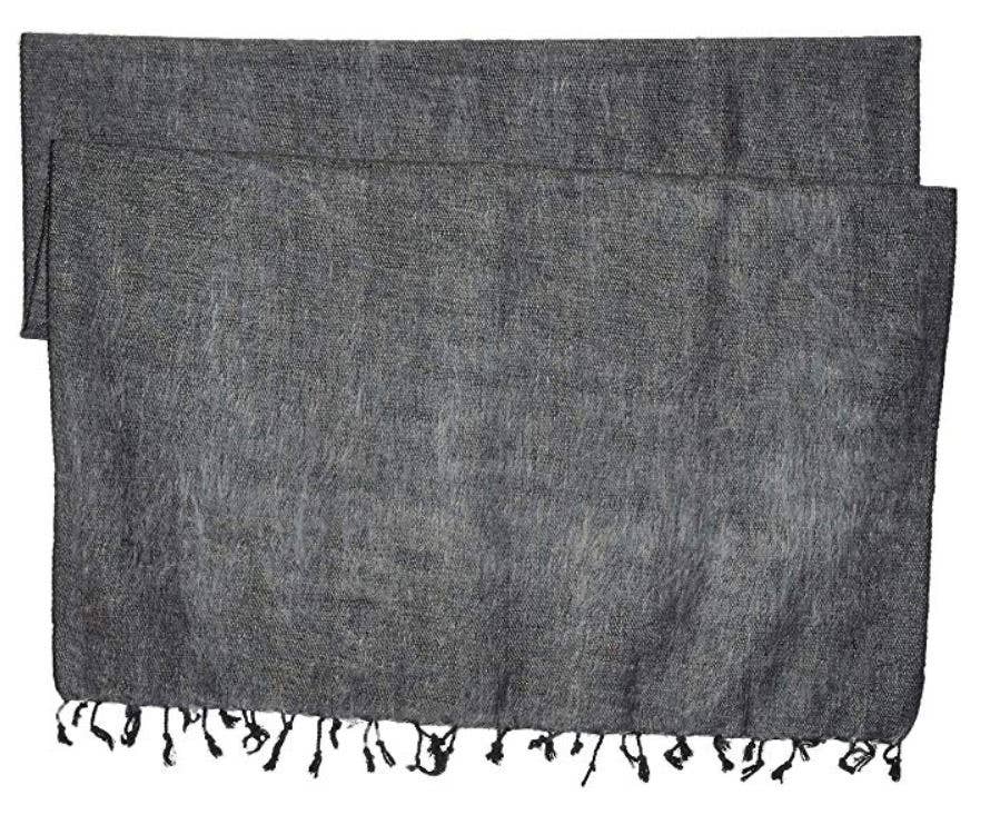 Cool Trade Winds – wholesale Wrap – Women's – Nepali Shawls - Grey1