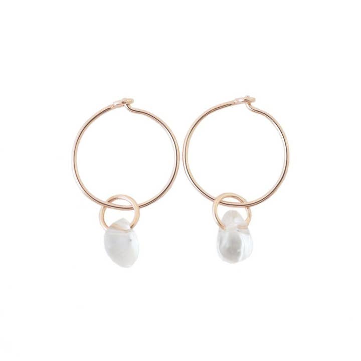 Honeycat Jewelry - Wholesale Dangle Earrings - Green Jade - Wishing Crystal Hoop Earrings4