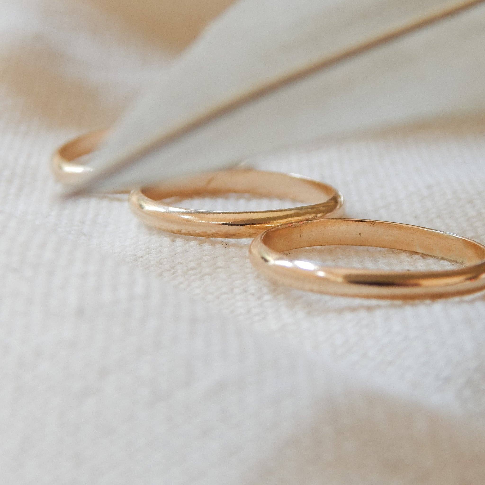 Barberry & Lace Handmade Jewelry - Vente Anneau/bague à empiler - Bague Empilable Classique2