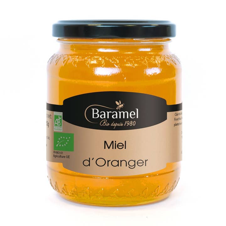 Orange honey - 500g for wholesale by Baramel