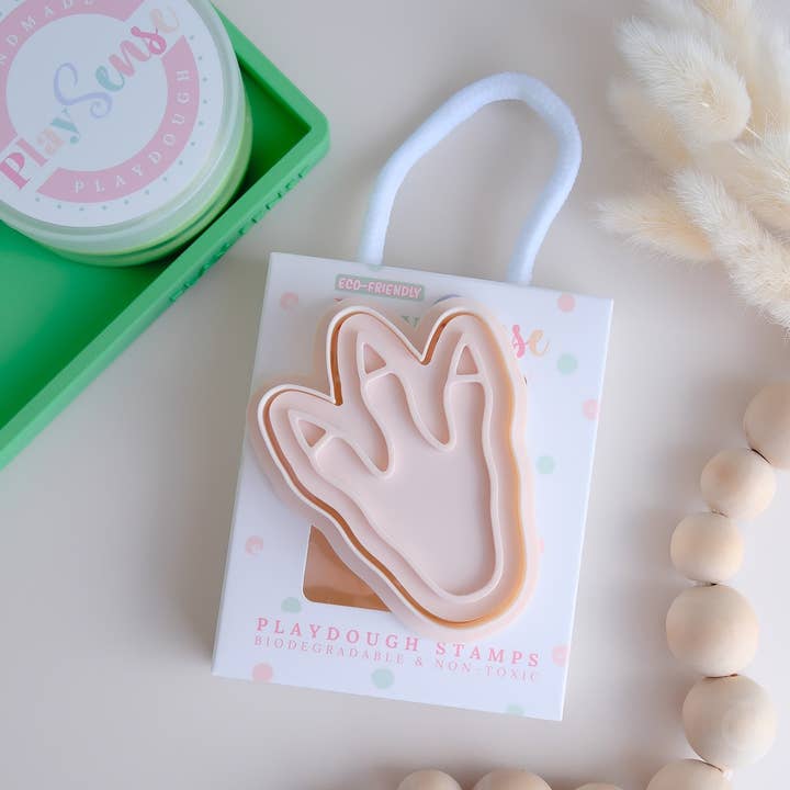 Carimbo de Plasticina Ecológica | Pegada de Dinossauro por atacado de Play Sense