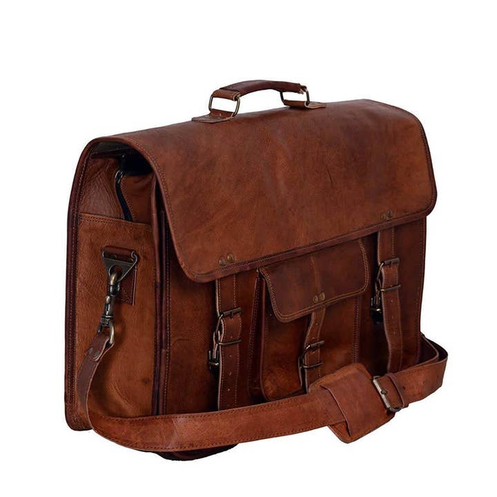 Classy Leather Bags - Wholesale Briefcase - Unisex - The Attorney Briefcase5