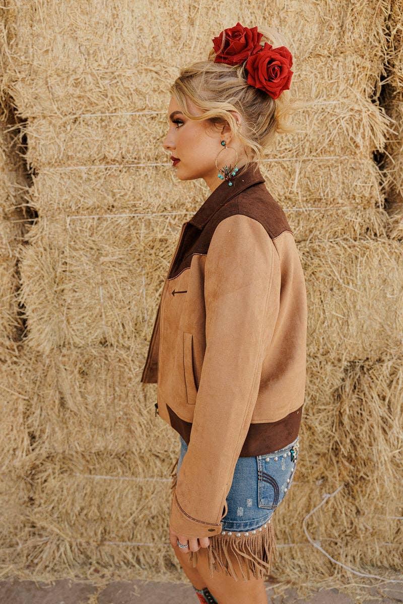 Rodeo Quincy - Wholesale Jas - Dames - Rozen van de Range Jas3