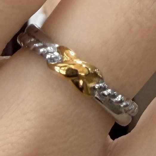 OliviaBlair Designs - Wholesale Band/Stacked Ring - Mini X Ring0