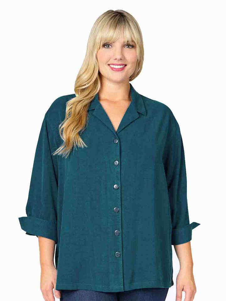Tianello TENCEL™ „Aida“ Bluse für den Großhandel von Tianello