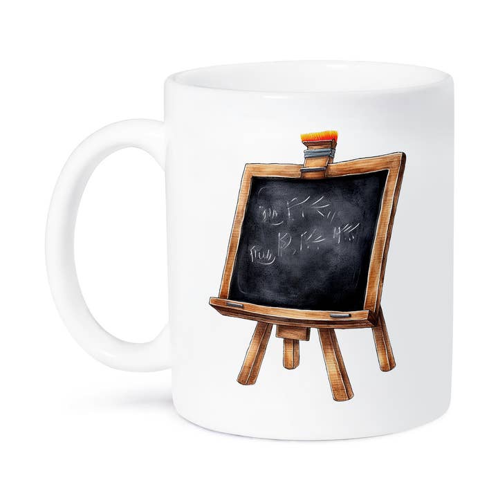 3dRose - Vendita all'ingrosso Tazza - 3dRose, Illustrazione Lavagna Ritorno a Scuola, Tazza8