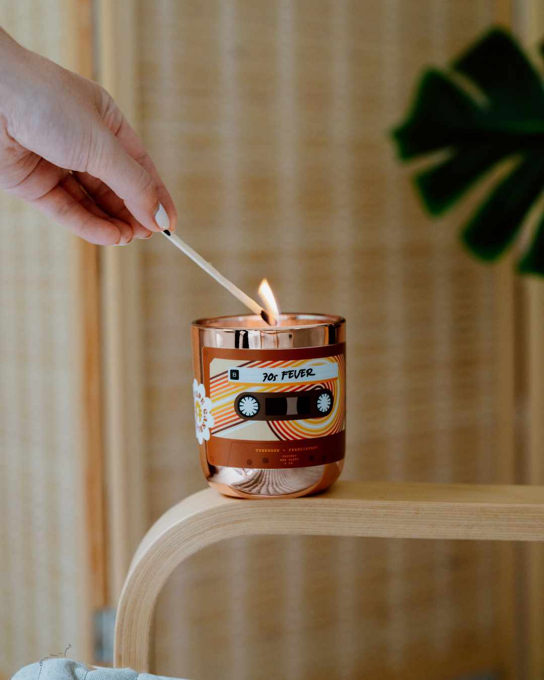 Mixtape Candles - Wholesale Jar/Filled Candle - 70s Fever0