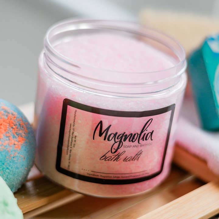 Bath Salts for wholesale by Magnolia Soap & Bath Co