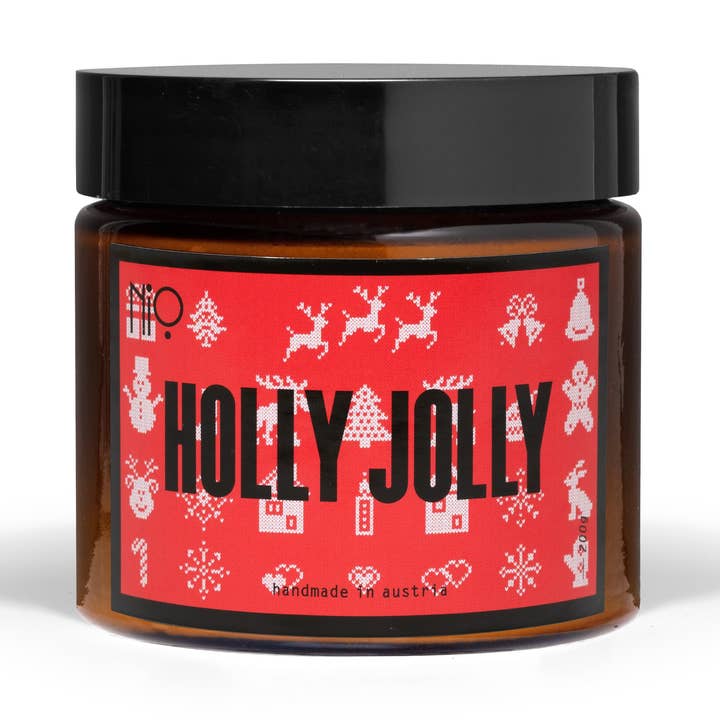 Scented Candle - HOLLY JOLLY for wholesale by NiO Candles