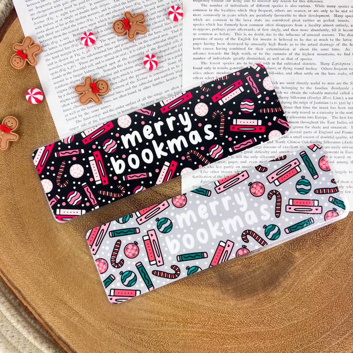 Bookmas Bookmarks for wholesale by Cozy Reads Shop